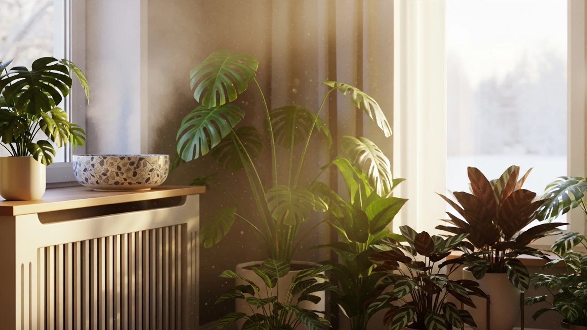 Humidity in Winter: How Your Houseplants Survive the Heating Season
