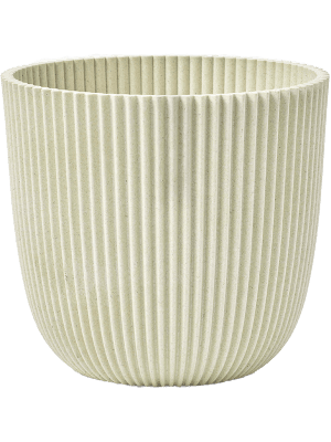 Ribbed Pot in Beige – D22