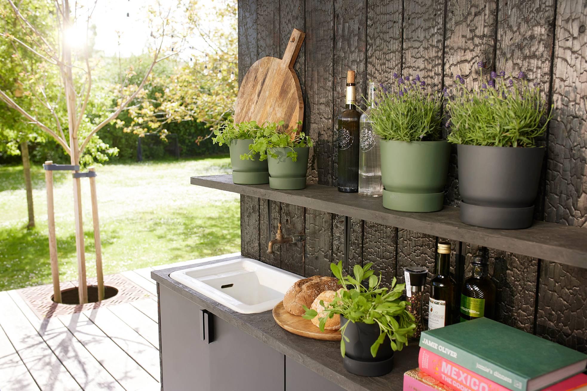 Overflow Pot – Black - D14