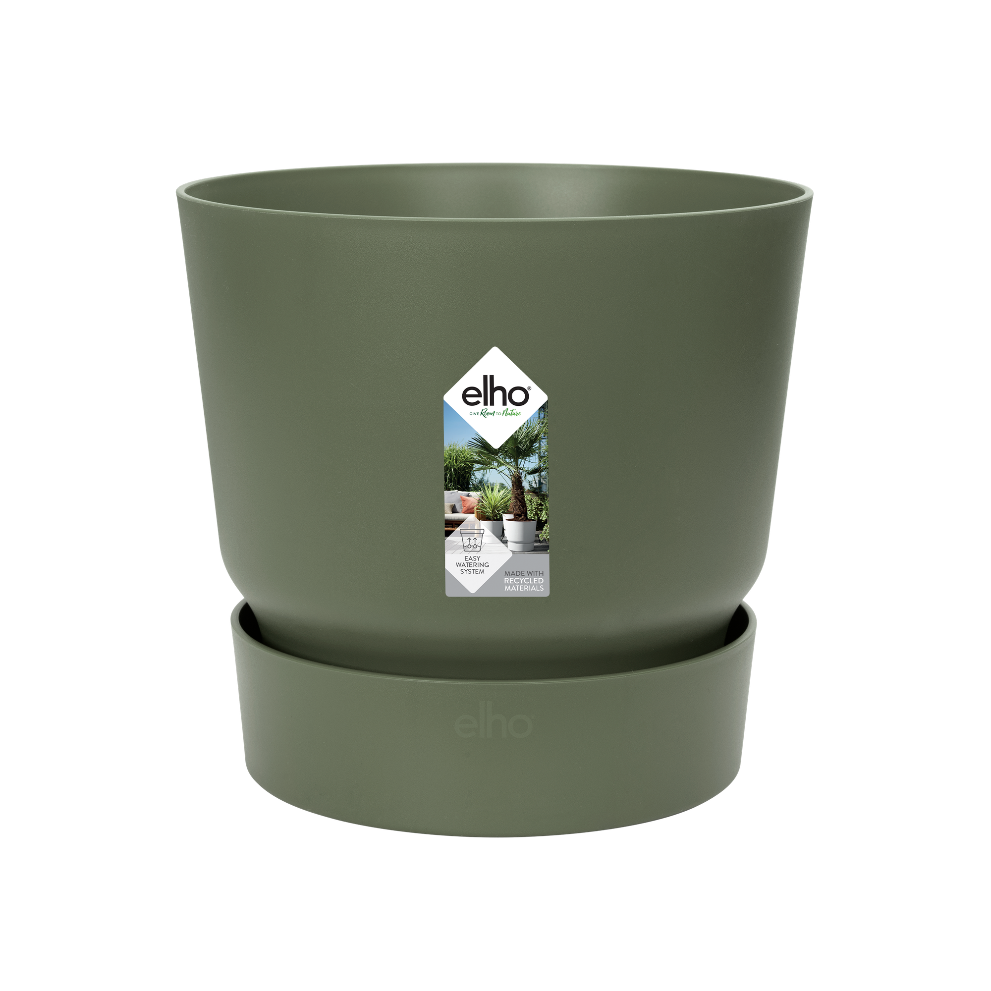 Overflow Pot – Green – D18